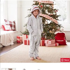 Pottery Barns Kids Shark Hooded Sleeper